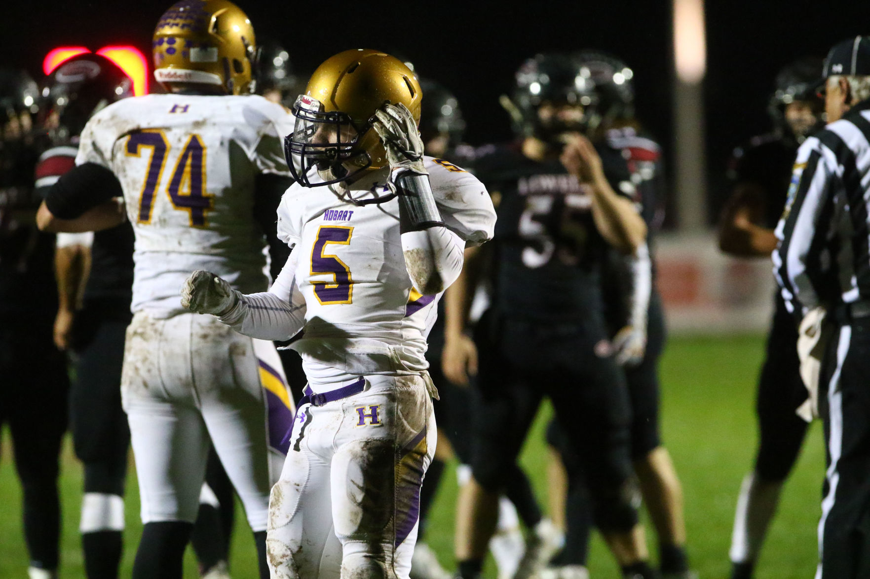 Gallery: Hobart at Lowell football
